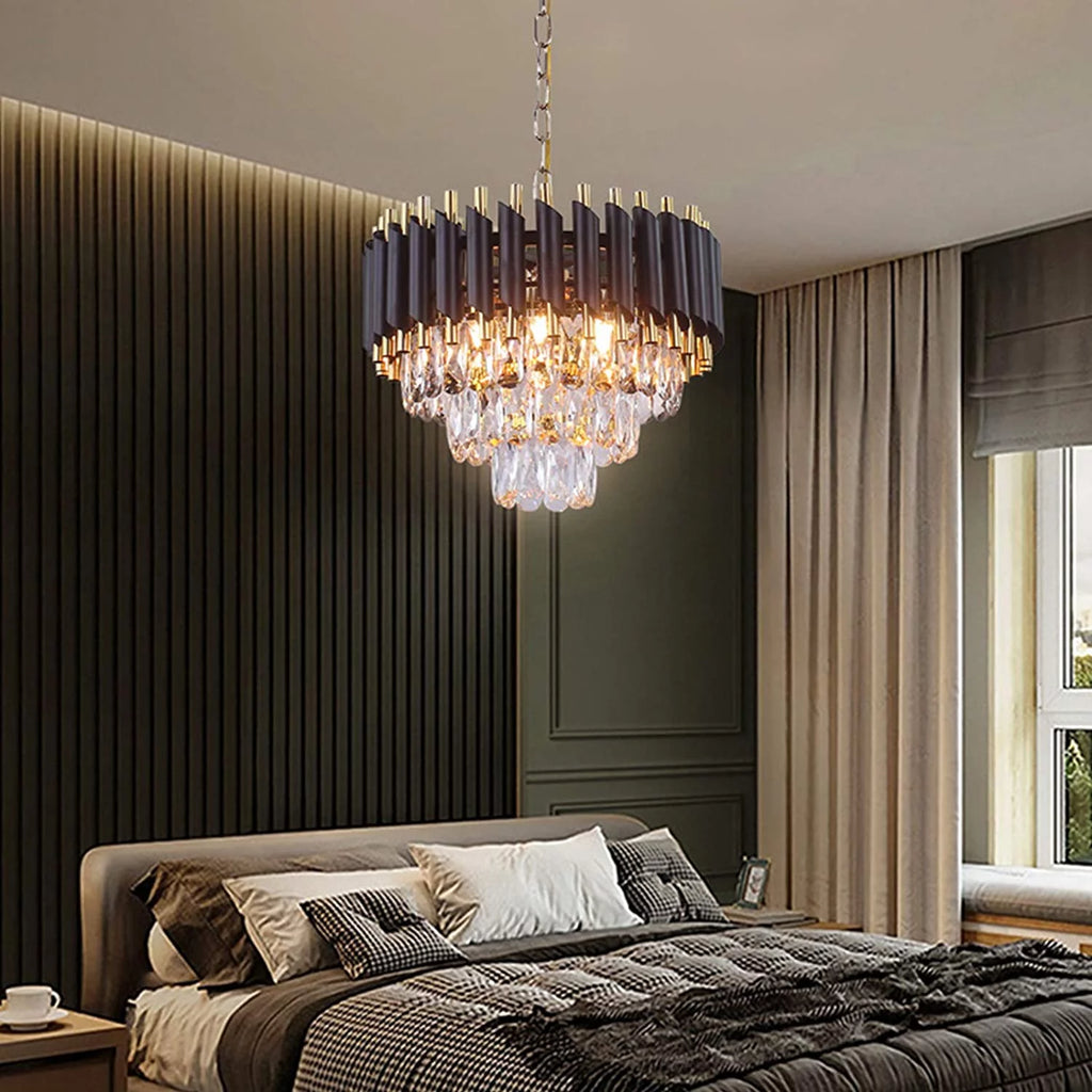 Modern Luxury Crystal Chandelier 4 Tiers Z791