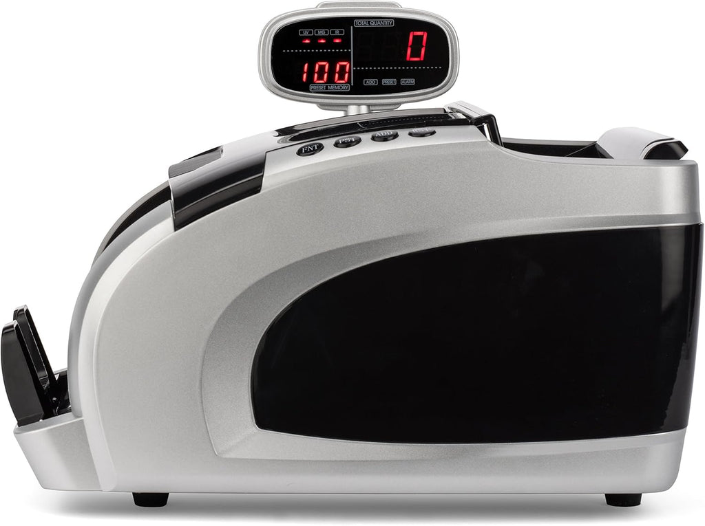Money Counter with Counterfeit Detection, 1200 Bills Per Minute X9089