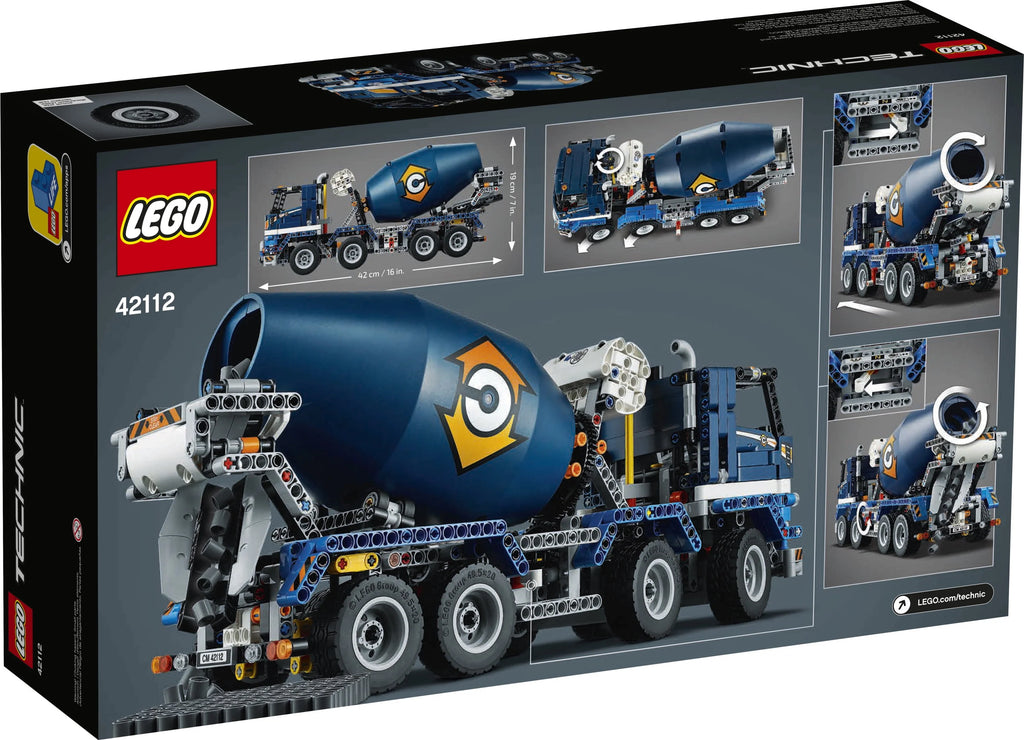 Concrete Mixer Truck Building Set P4429