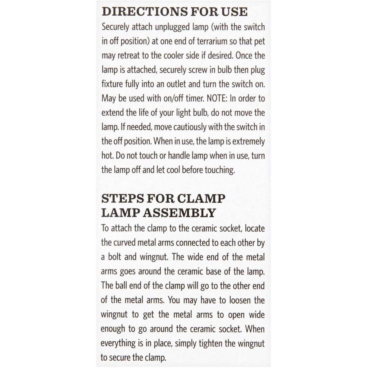 5.5 inch Clamp Lamp O90500