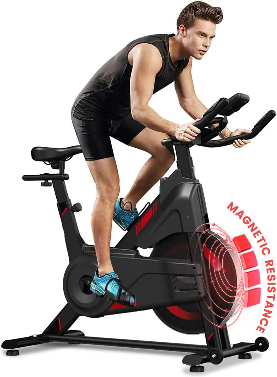 Stationary Bike with LCD Display M66583