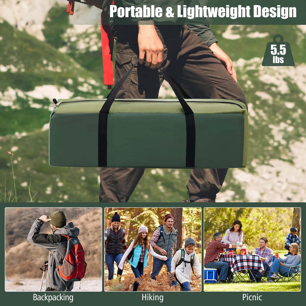 2-person Camping Tent with Rain Fly Carrying Bag V726