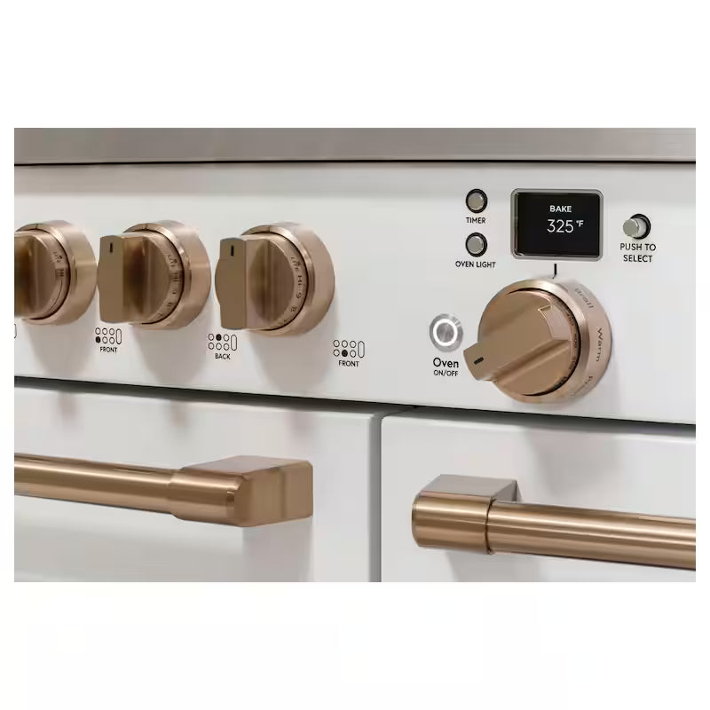 8.25 cu. ft. Smart Double Oven Dual Fuel Range with Self-Cleaning Convection Oven in Stainless Steel S4223