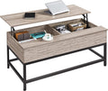 47.5" Lift Top Coffee Table with Hidden Storage Compartment V27962
