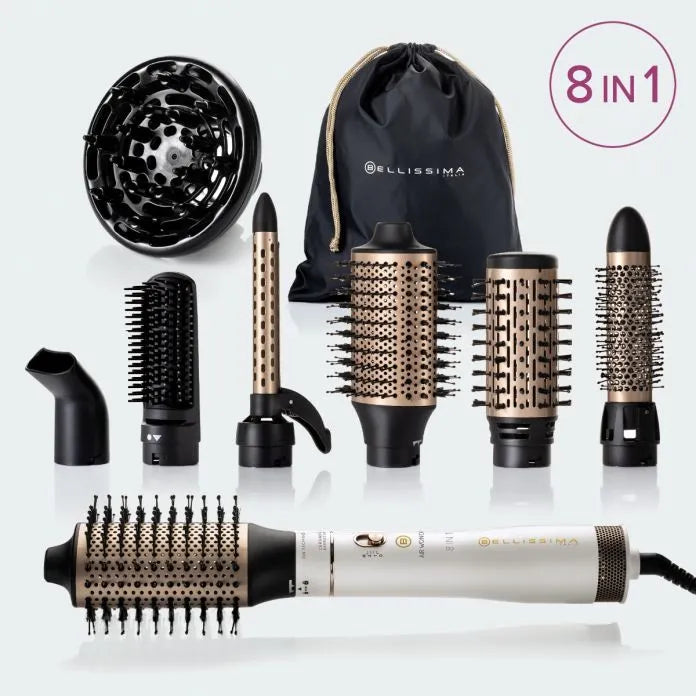 8in1 1000W Ceramic & Keratin Coating Hot Styler D992