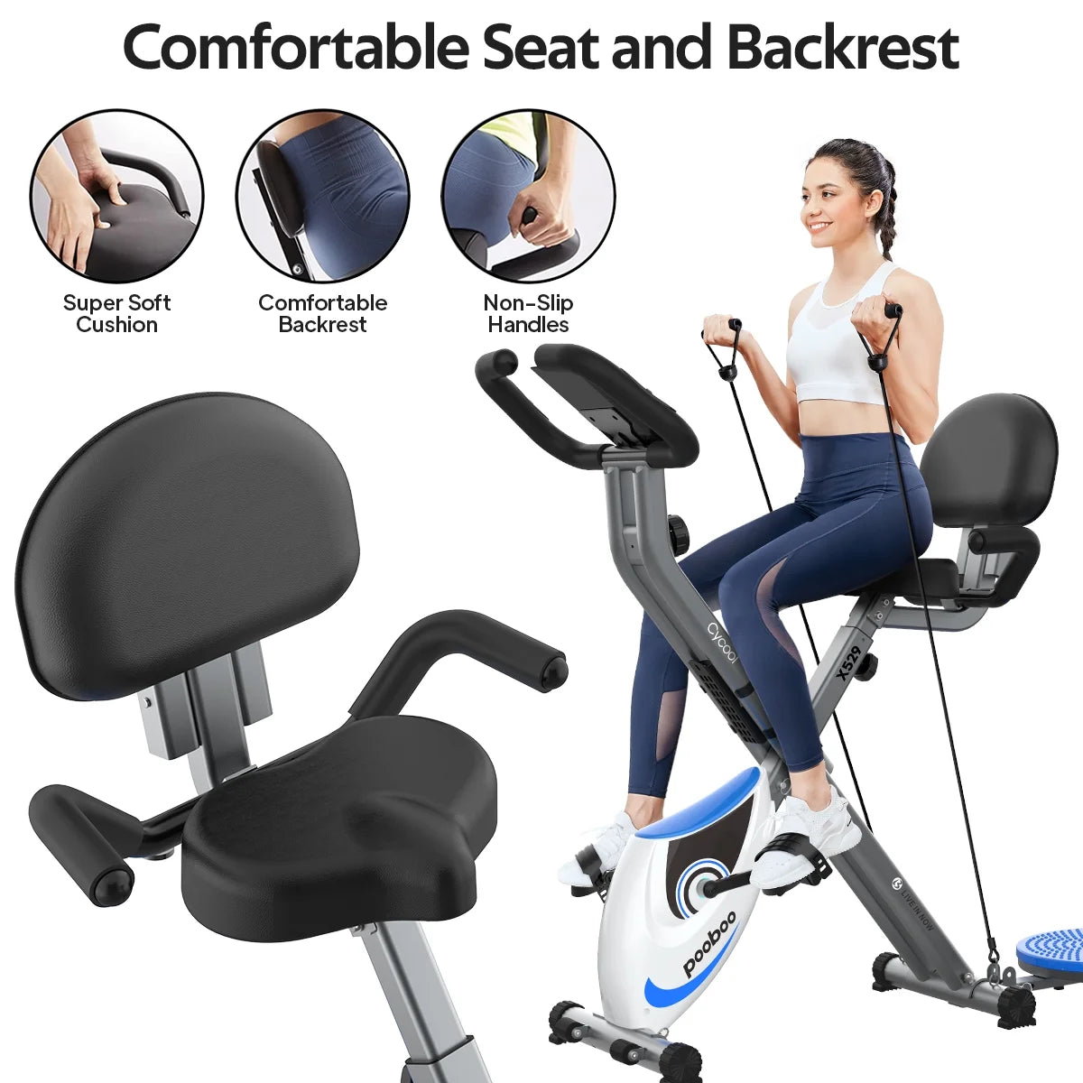 Indoor Stationary Cycling Exercise Bike 360LB S2590