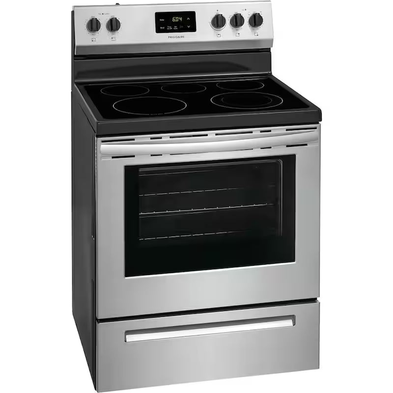 5 Element Freestanding Electric Range in Stainless Steel N672