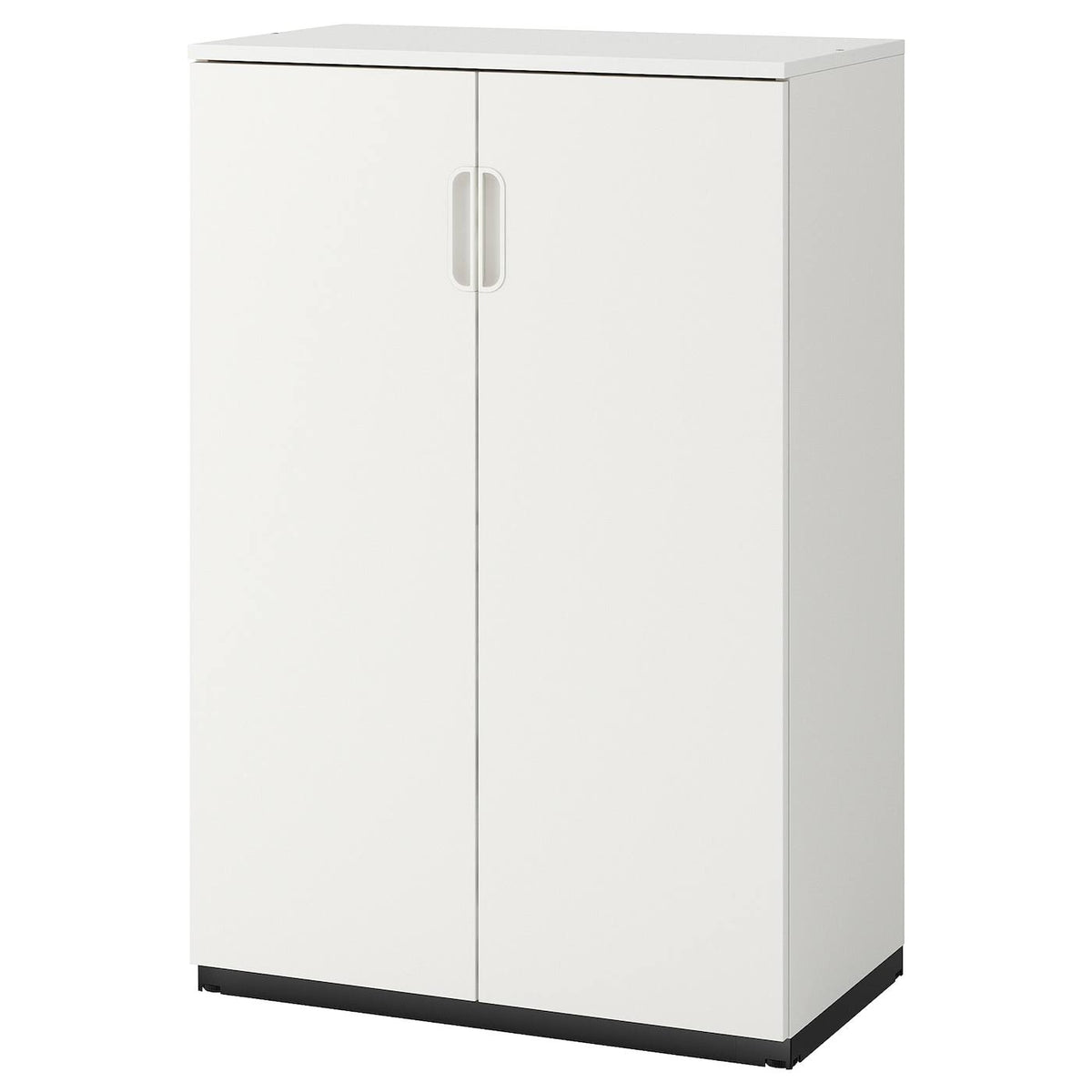 White Cabinet with Doors M6194