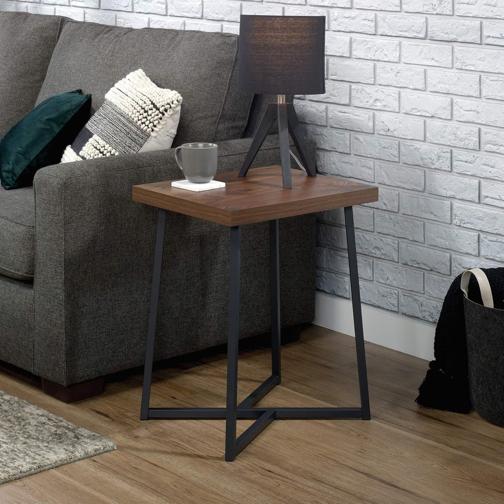 Side Table Grand Walnut Finish Pack of 2 J8067