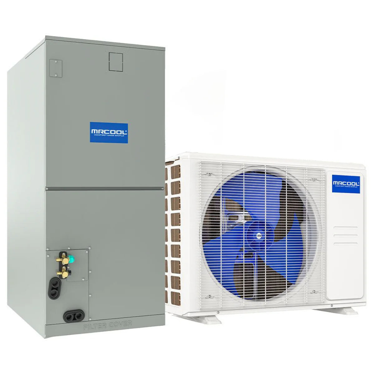 36K BTU 3 Ton Central Ducted Heat Pump Split System W8648