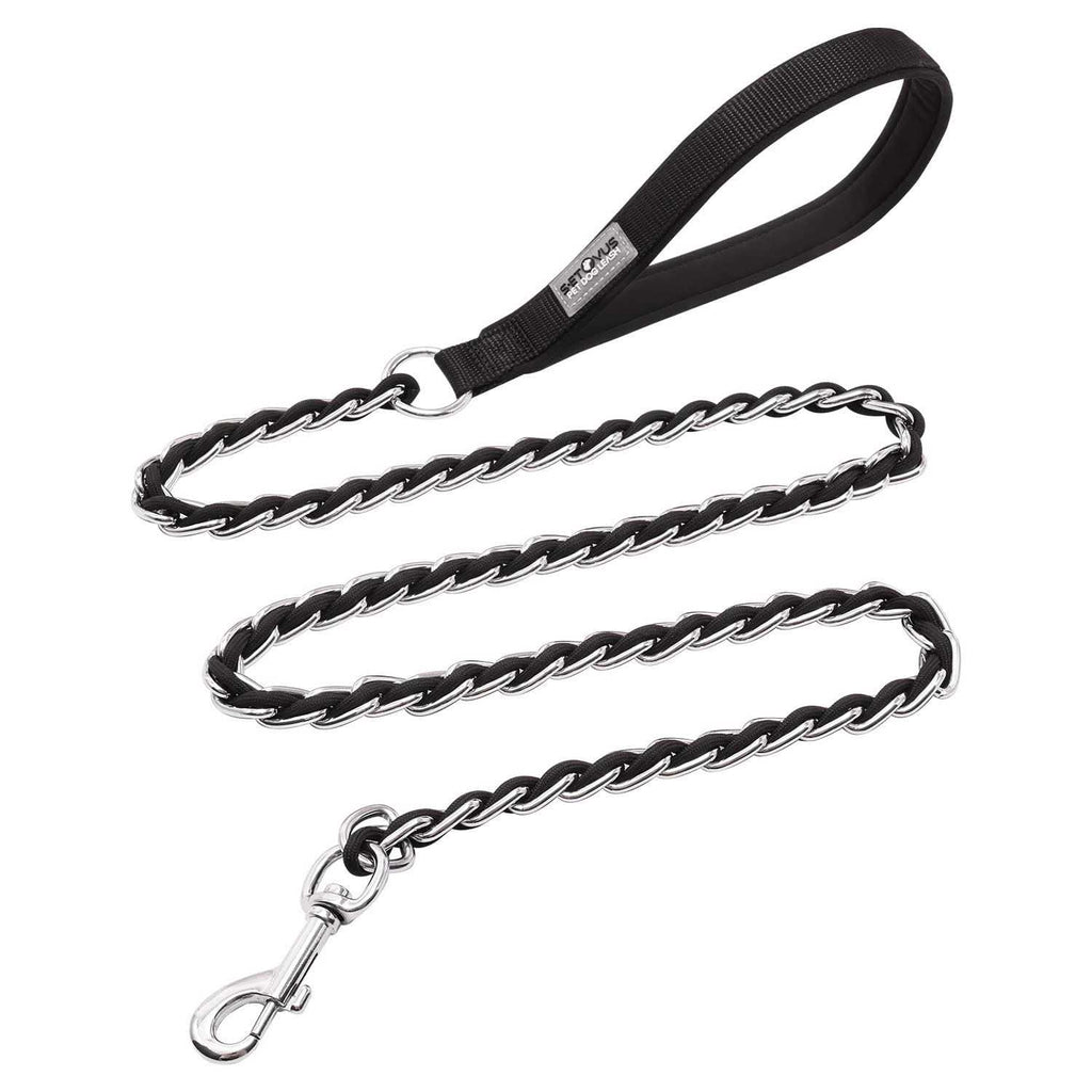 Chew Proof Metal Chain Dog Leash B522