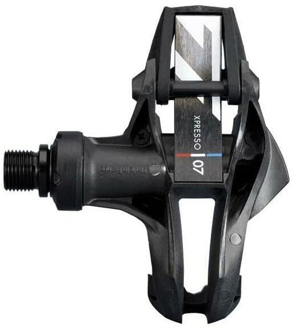 Clipless Pedals 9/16" Steel Axle Carbon Body Black I91179