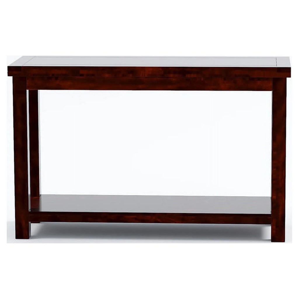 Cherry Wood 1-Shelf Console Table M855369