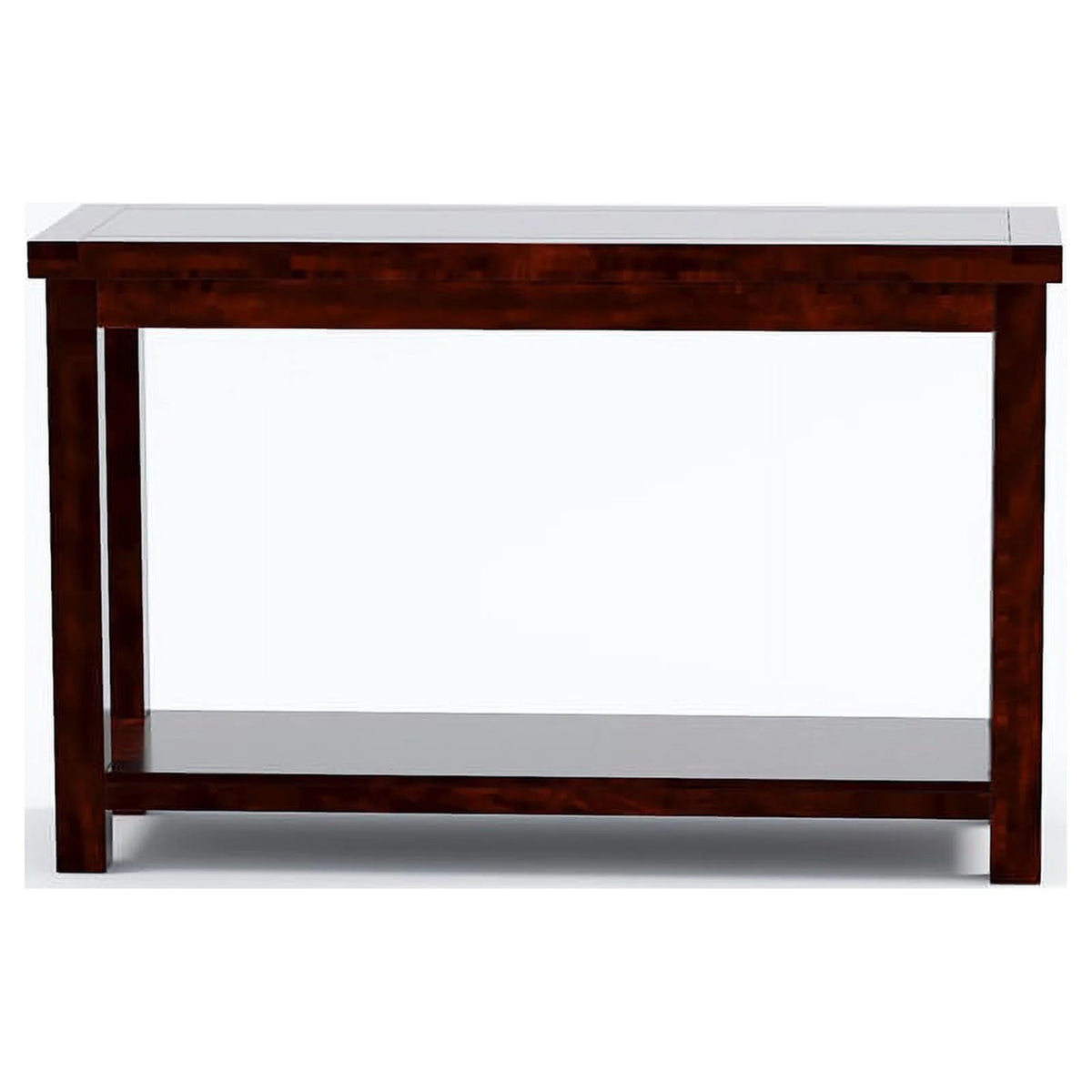 Cherry Wood 1-Shelf Console Table M855369