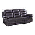 Brown Leather Sofa T283