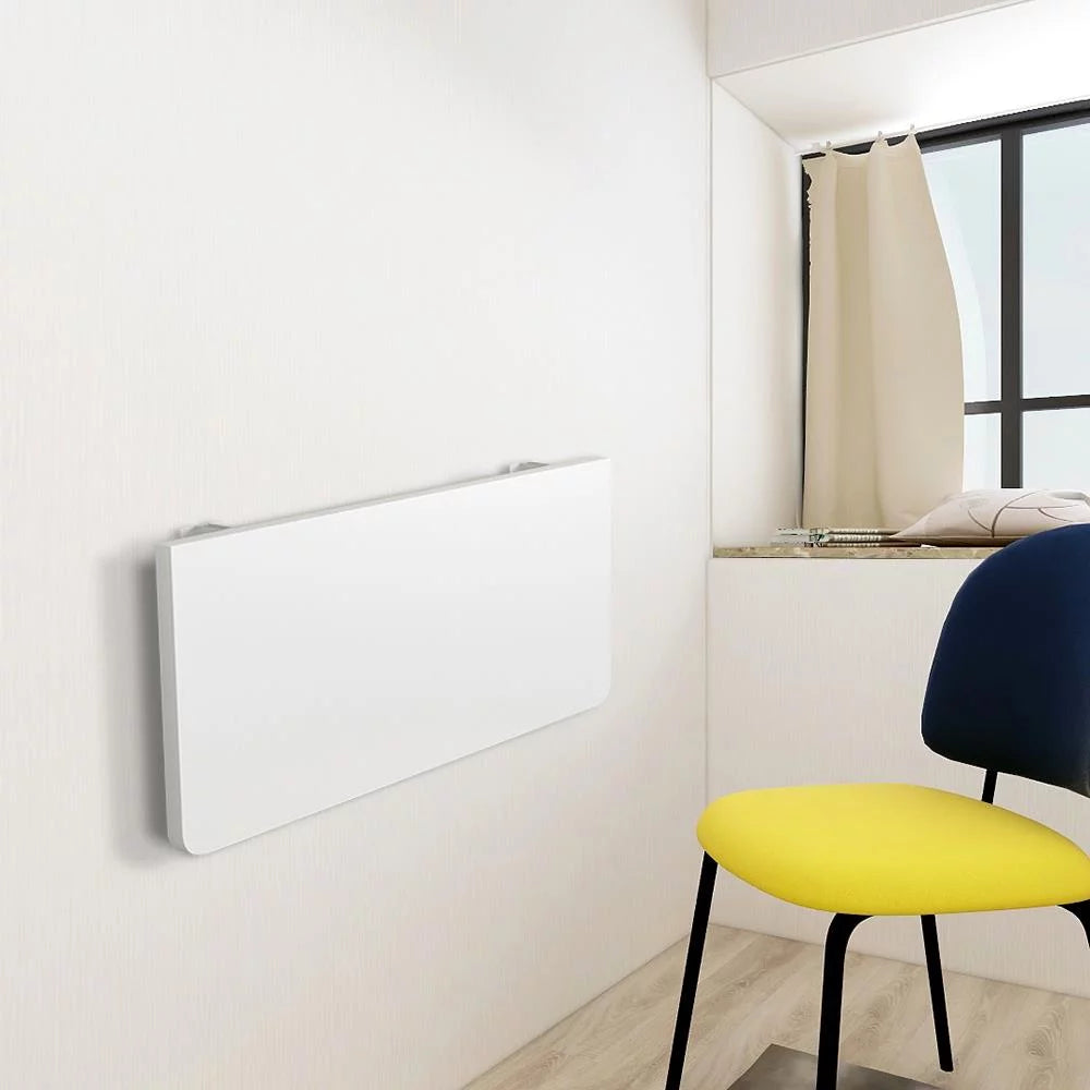 Wall-Mounted Folding Wooden Table White X98444
