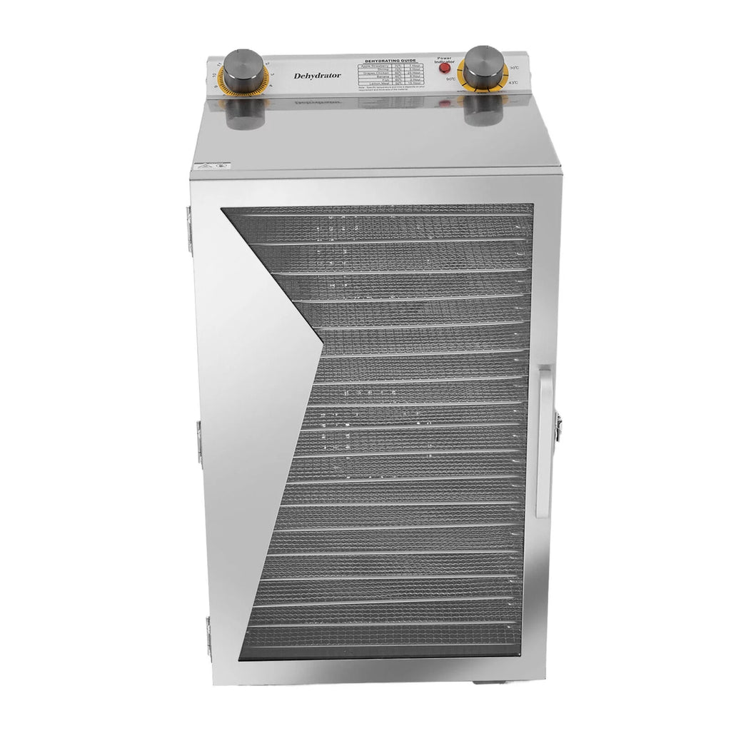 18 Trays Food Dehydrator 304 Stainless Steel F71542
