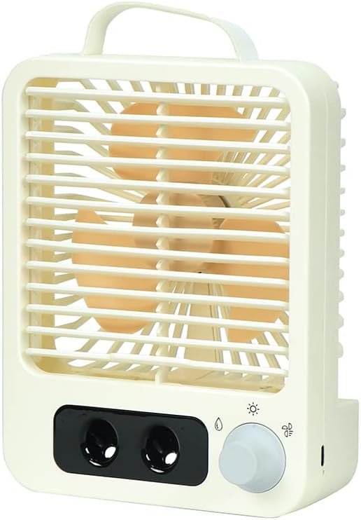 Mini Cooling Fan with Light Pack of 2 Z60083