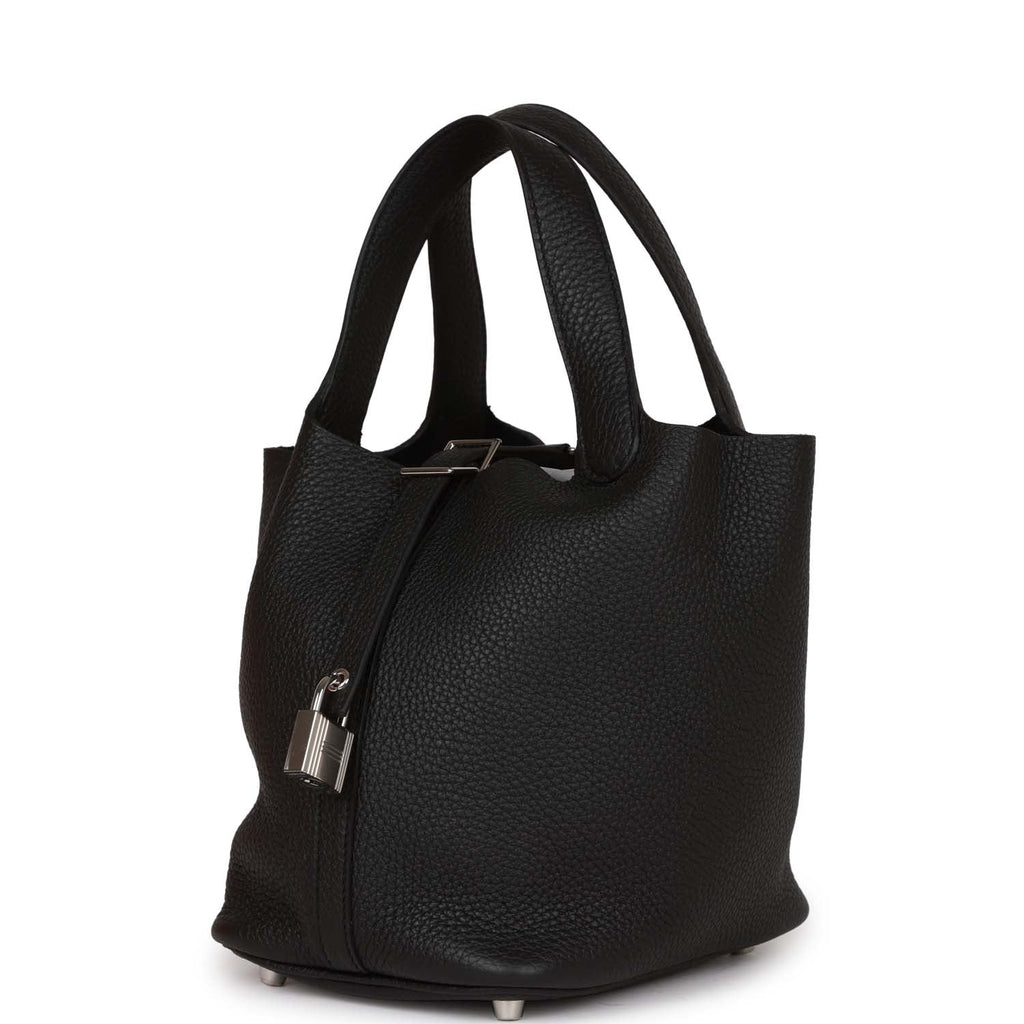 Black Clemence 18 Picotin Lock Y337