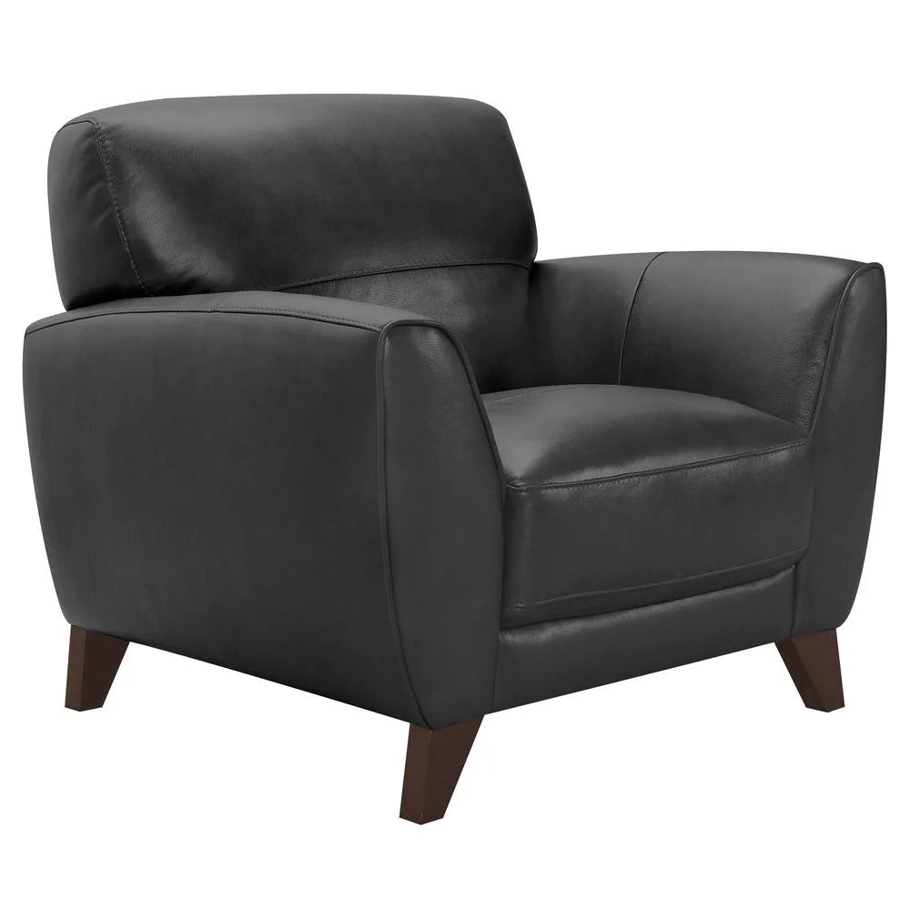 Modern Leather Accent Chair A5025