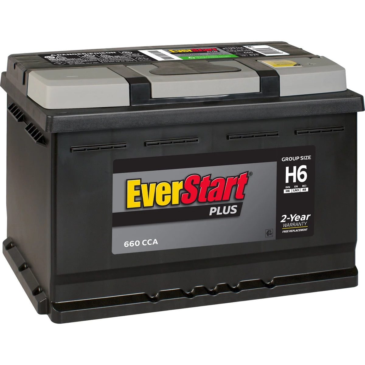 Lead Acid Automotive Battery 12 Volt 660 CCA F76466
