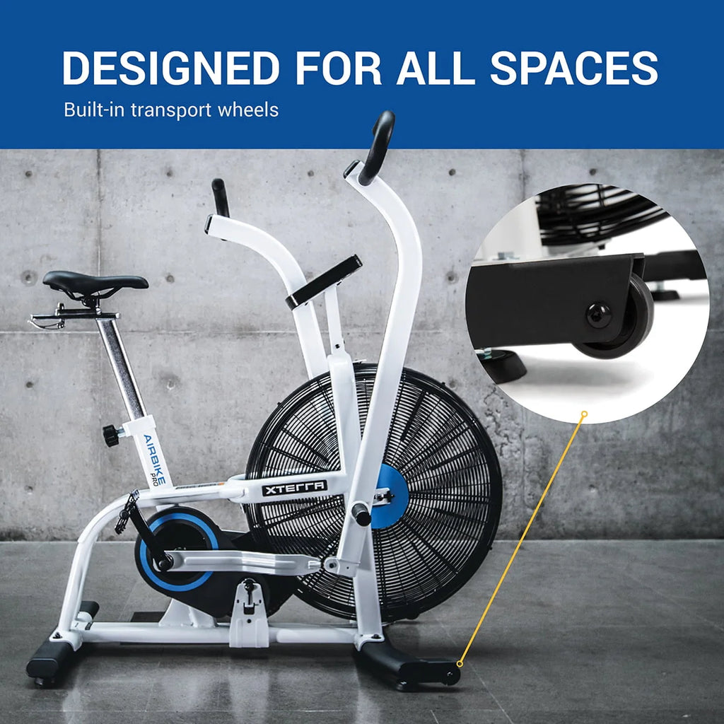 Air Resistance Fan Upright Bike with LCD Display U2660