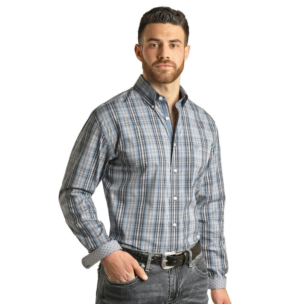 Mens LS BTN I49906