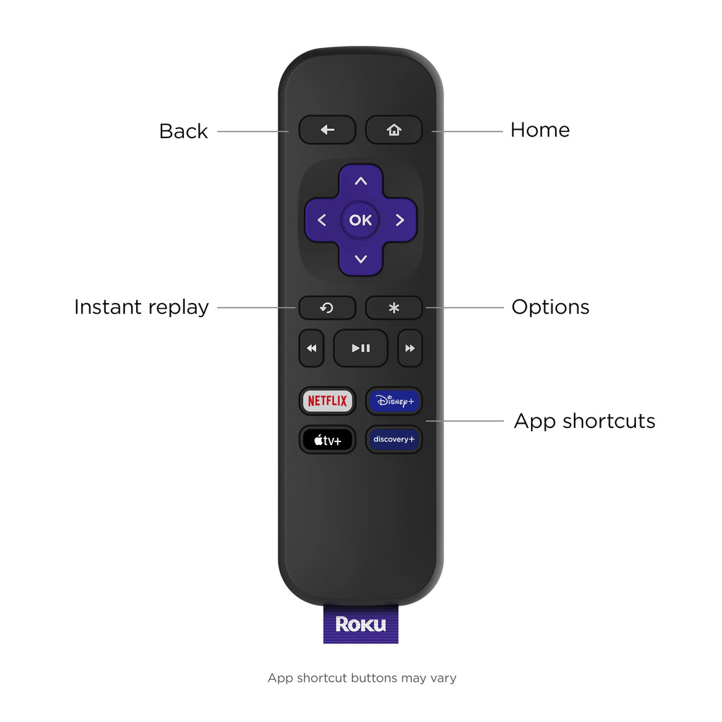 4K HDR Streaming Player with Standard Remote F734007