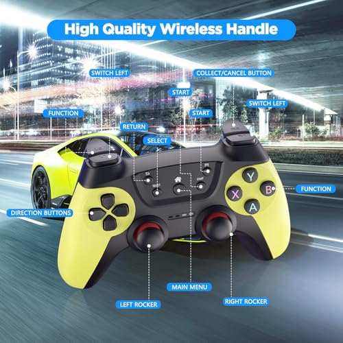 Wireless Retro Gaming Console with Dual Controllers U57114