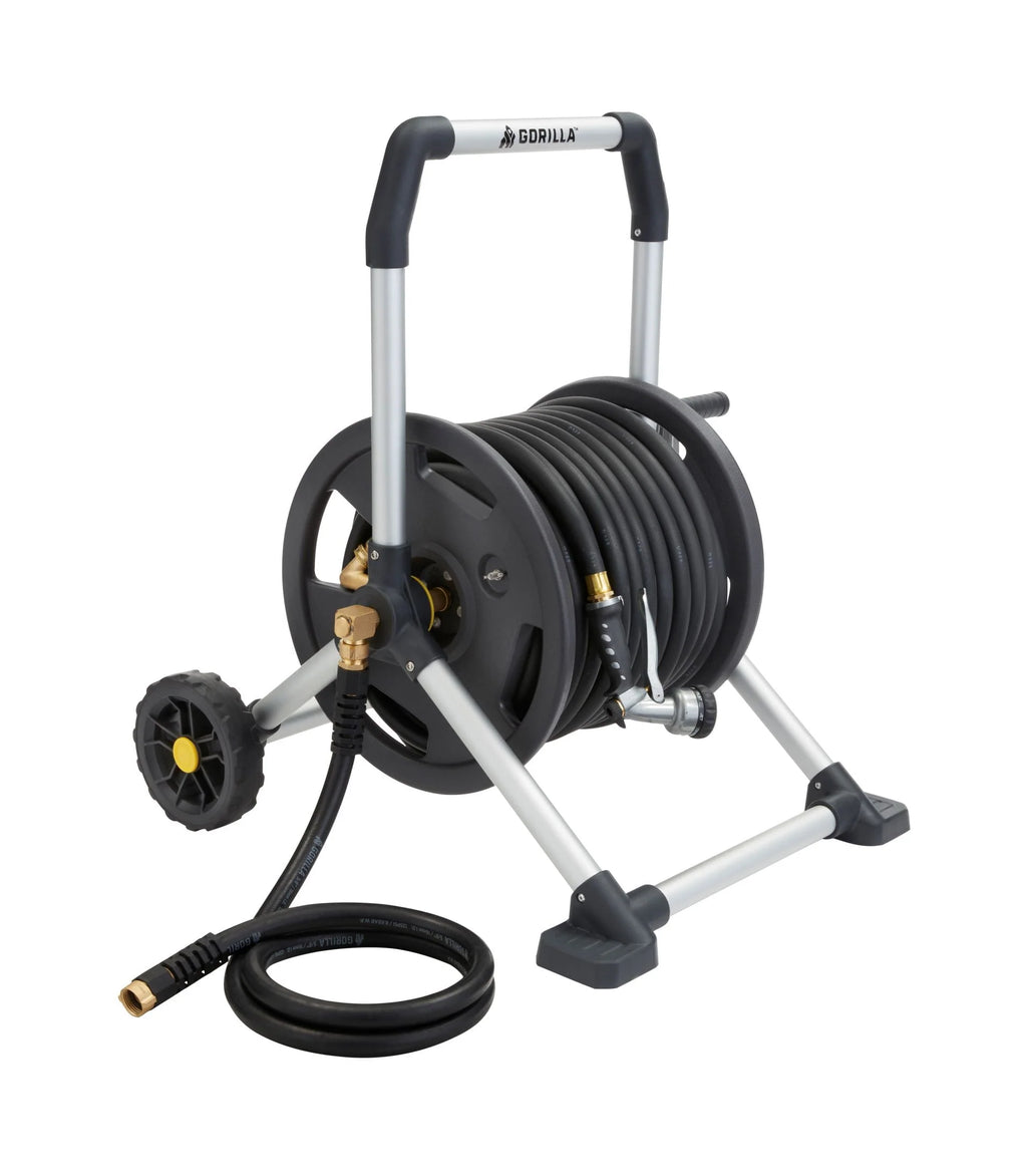 Aluminum Zero-Rust Upright Hose Reel F23396