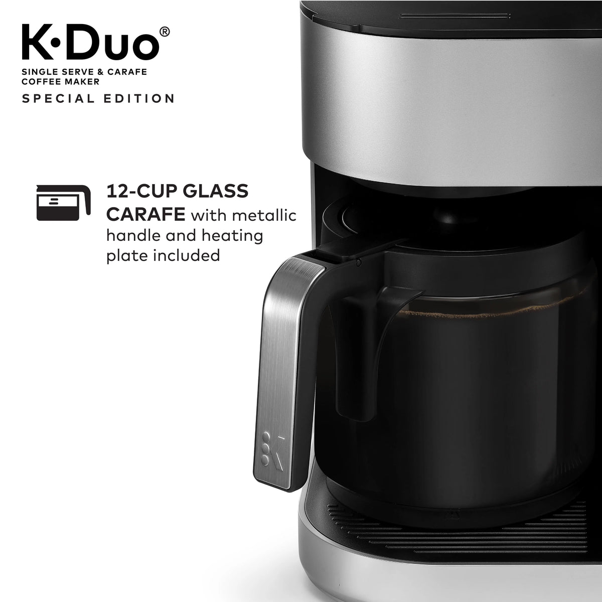 Single Serve K-Cup Pod & Carafe Coffee Maker K855222