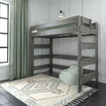 Solid Wood Twin High Loft Bed Z9917