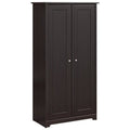 2 Door Storage Cabinet in Espresso Oak W17897
