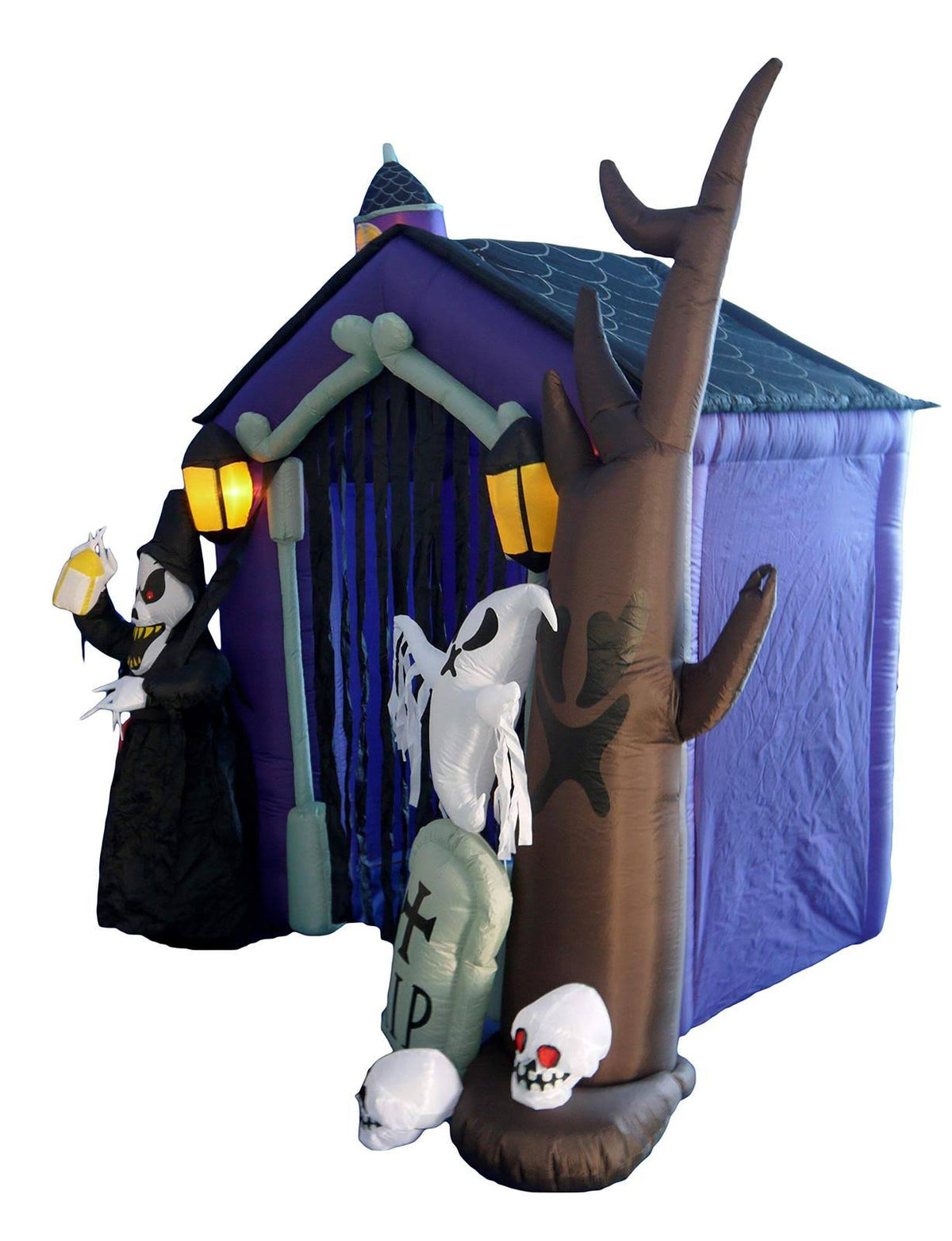 8.5 Foot Halloween Inflatable Haunted House Castle N16412