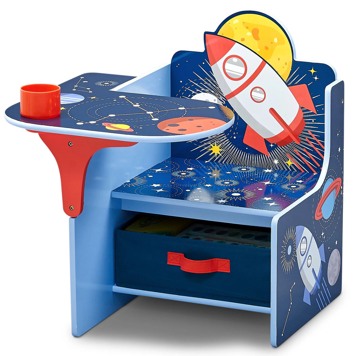 Chair Desk with Storage Bin O4469
