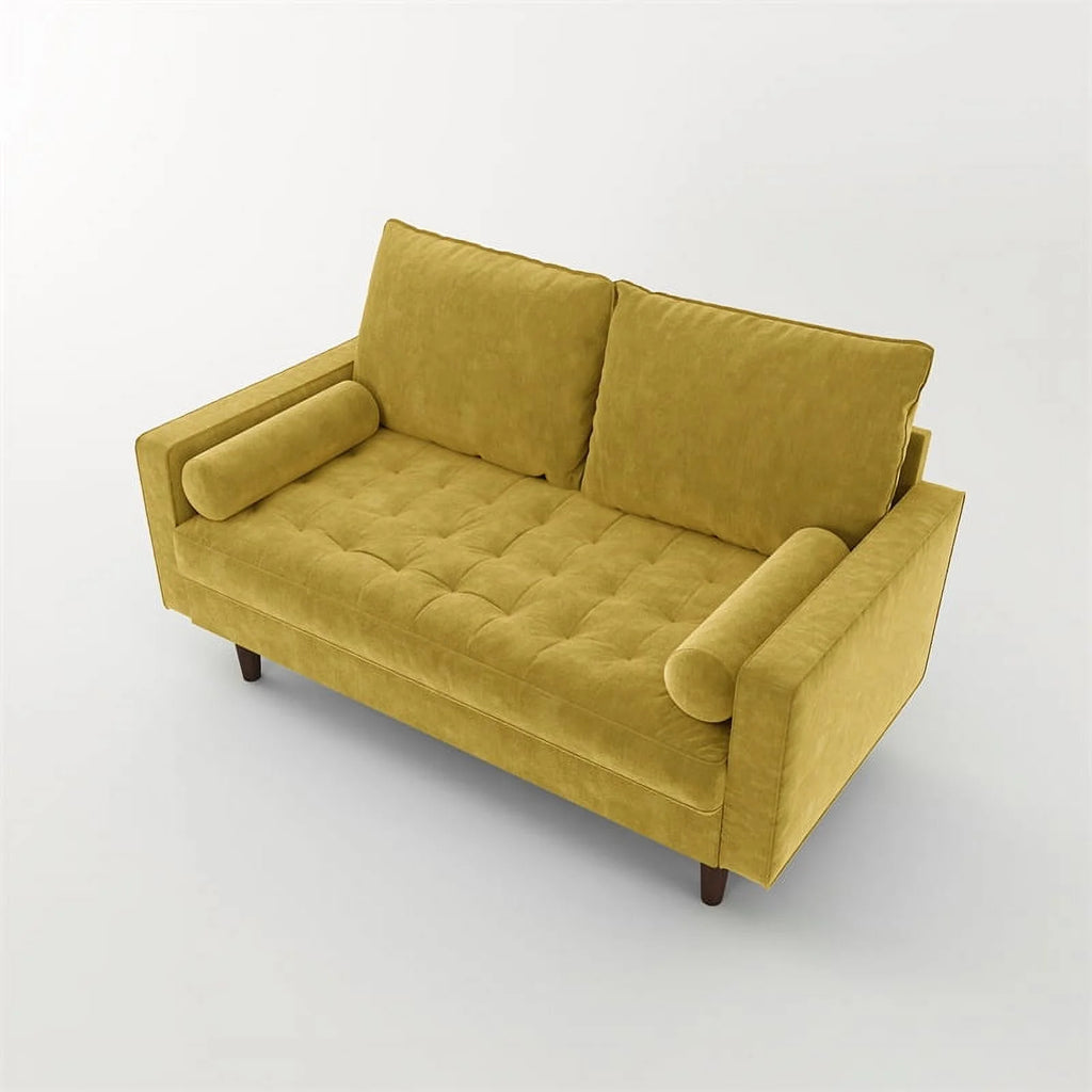 Velvet Living Room Sofa and 2-Loveseat 3 Piece Set T335