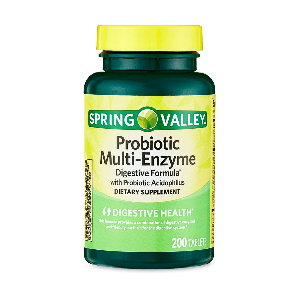 Probiotic Multi-Enzyme Digestive Formula 200 Tablets I945