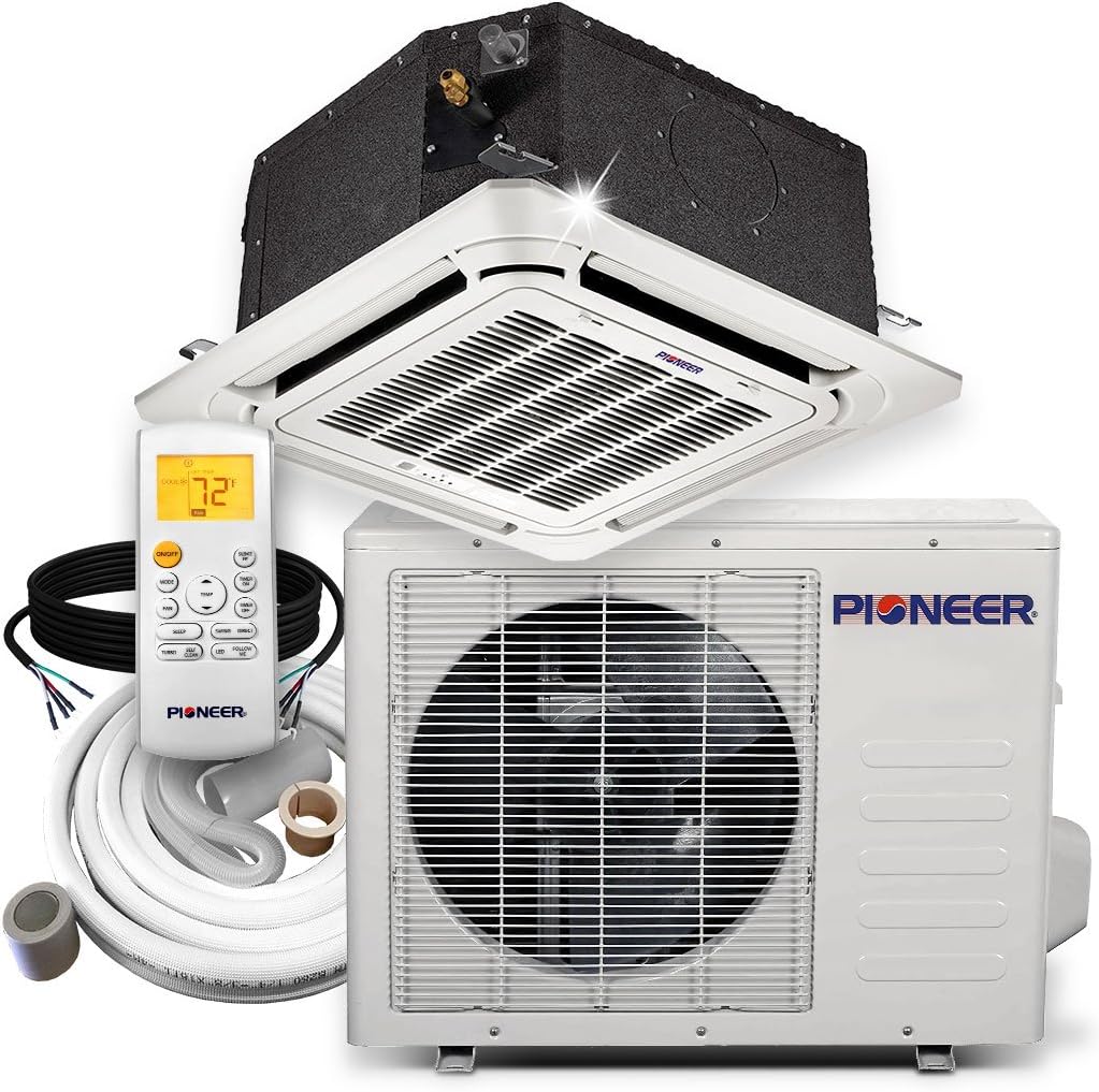 9000 BTU Compact Cassette Mini-Split Inverter Heat Pump K380672