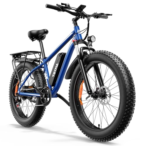 Electric Bike 1500W 48V 15AH 26" Fat Tire 7 Speed D863356