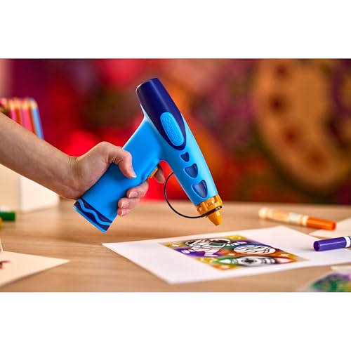 Battery-Powered Sprayer with 8 Washable Markers & 5 Stencils Craft Set P98563