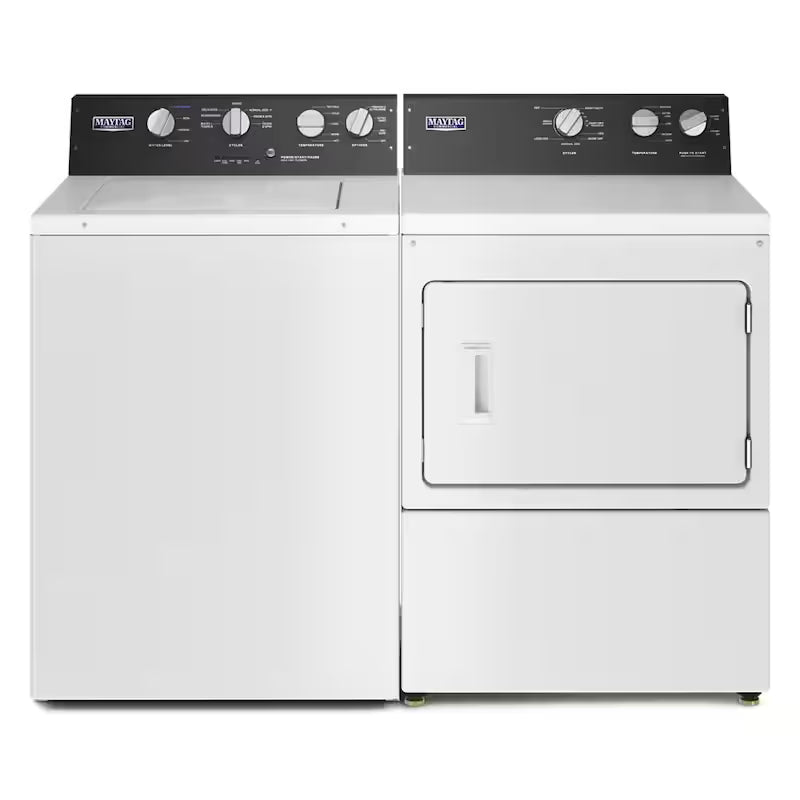 7.4 cu.ft. Vented Front Load Electric Dryer in White S3547