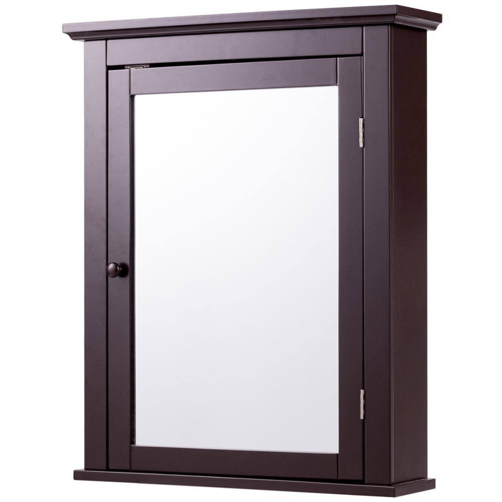 Brown Bathroom Wall Cabinet J98340