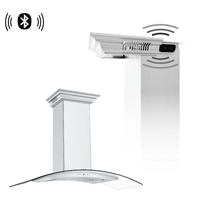 48 Ducted Vent Wall Mount Range Hood in Stainless Steel F731