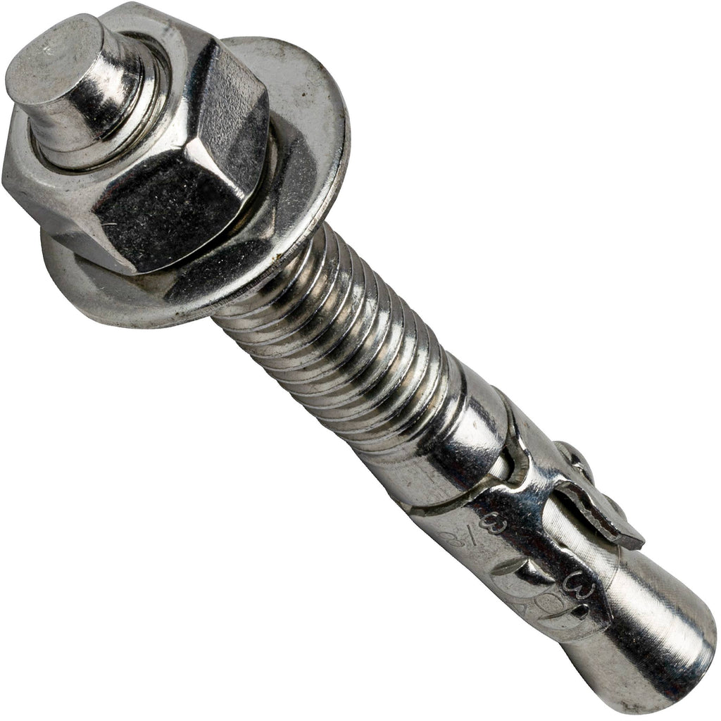 5/16x22 x 3x22 Stainless Steel 304 Wedge Anchors Qty 100 K407