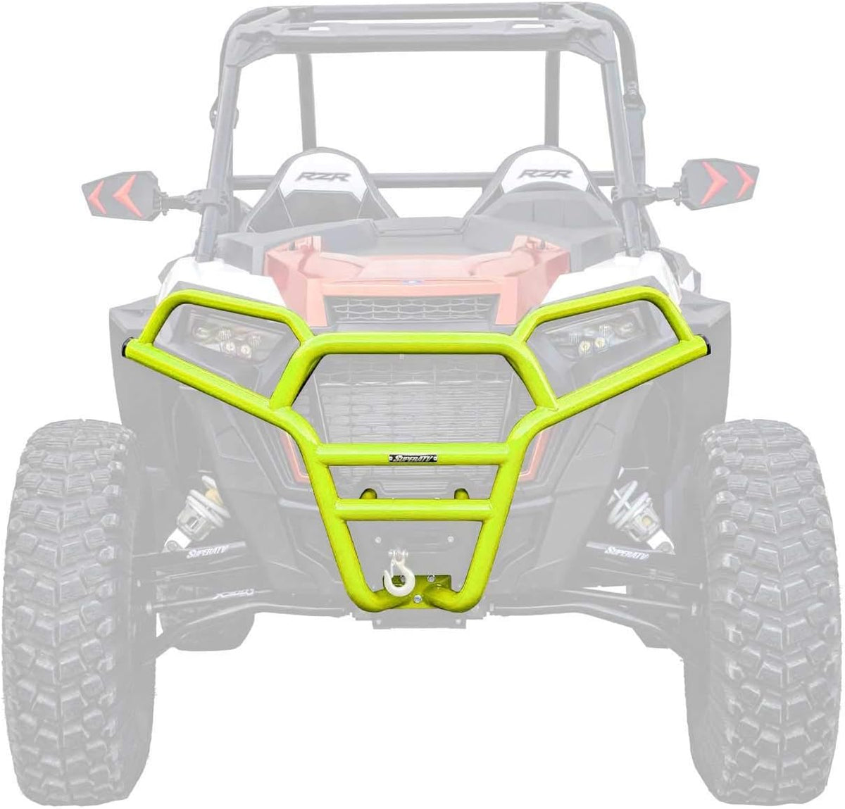 Front Bumper for Polaris RZR S 1000 Orange Heavy Duty Steel Tubing P866