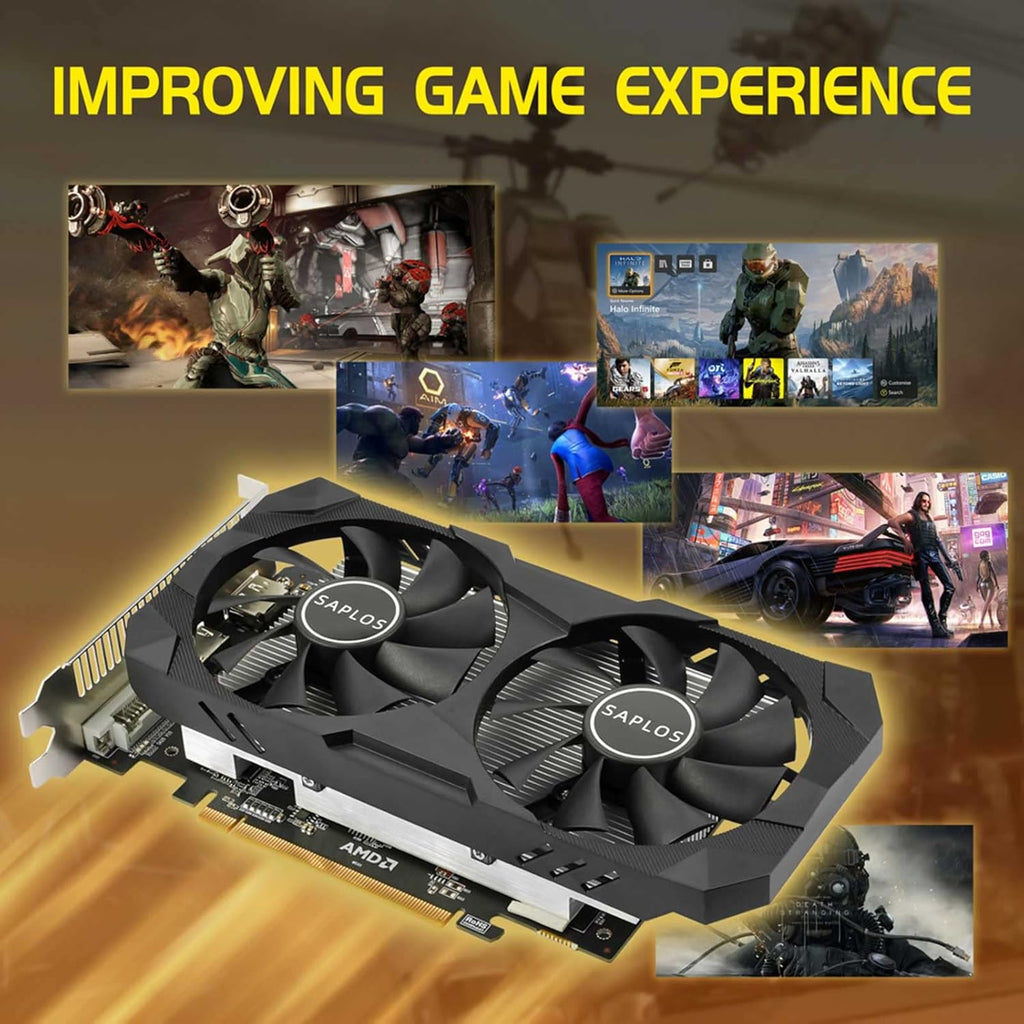 4GB GDDR5 256 Bit Graphics Card with Dual Fans V183