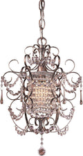 Silver 1 Light Crystal Chandelier K7376