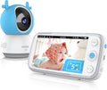 Baby Monitor with Camera and Audio, 720P HD Display, Night Vision, 2-Way Audio W541