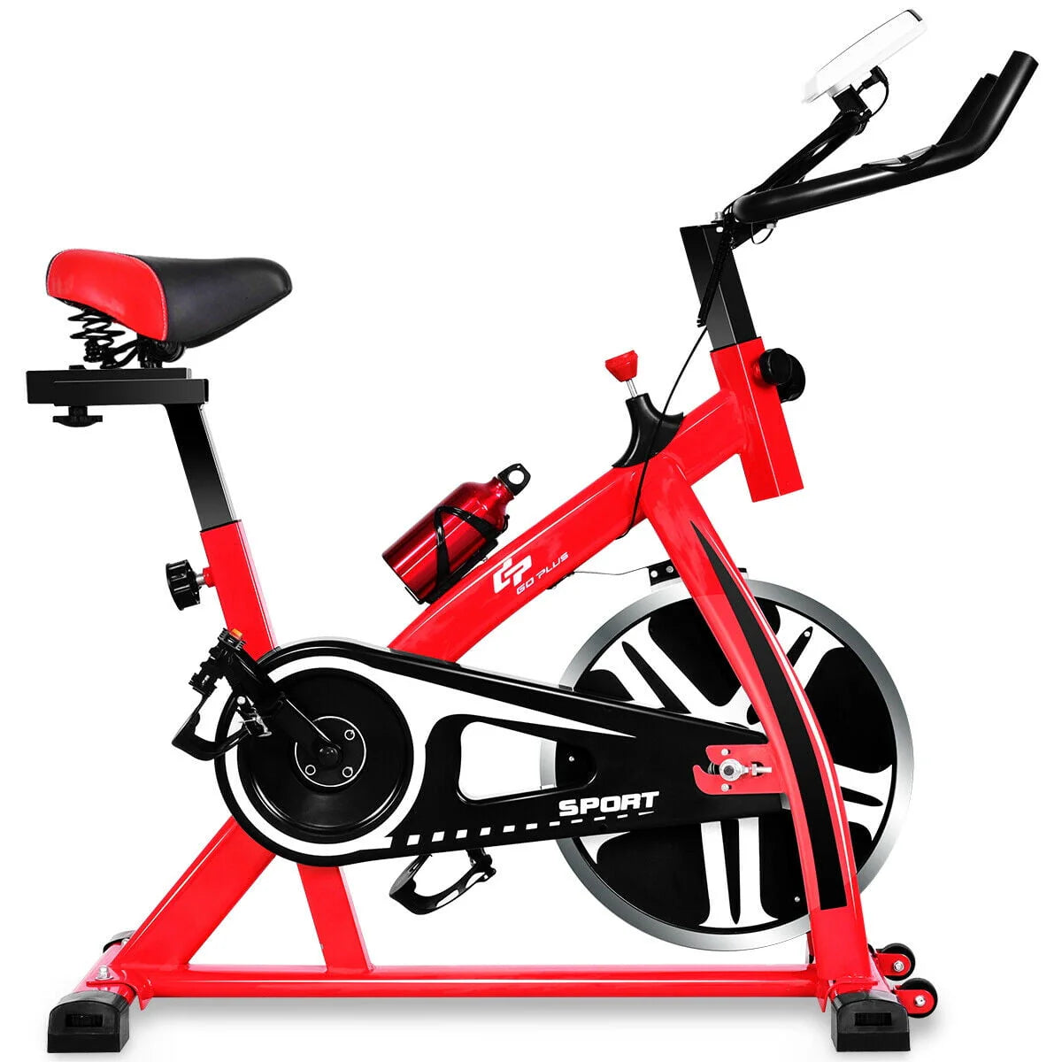 Adjustable Exercise Bike with 18lb Flywheel V409439