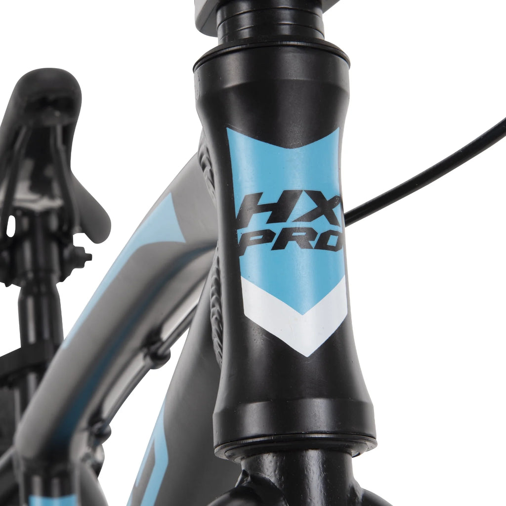 20-inch BMX Bike Black with Teal Aluminum Frame N528